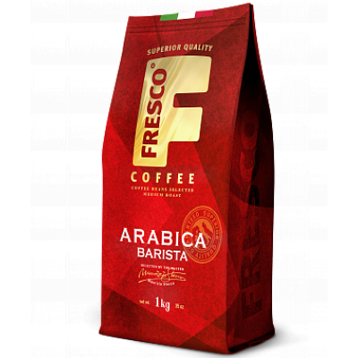Кофе FRESCO Arabica Barista, 1000г, зерно